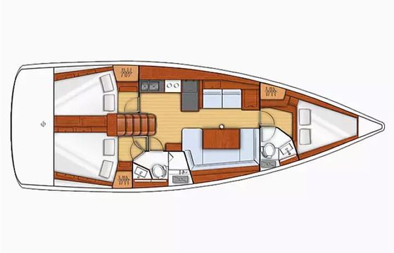Beneteau Oceanis 41 Huschel 2