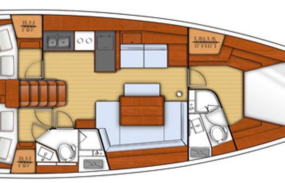 Beneteau Oceanis 45 Storm Dancer 1