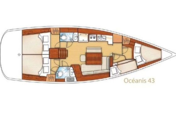 Beneteau Oceanis 43 Mojito