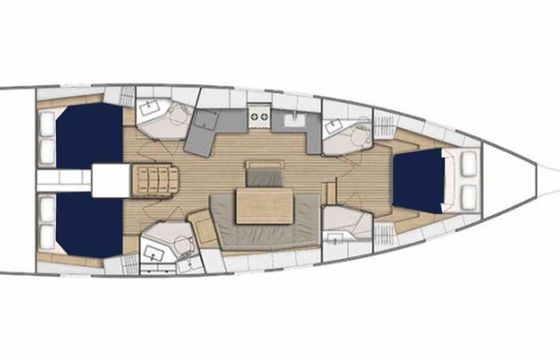 Beneteau Oceanis 46.1 Moorings 22