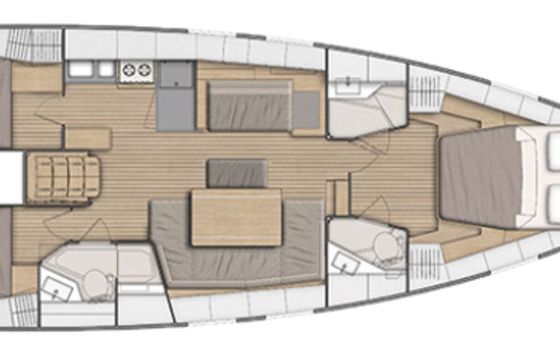 Beneteau Oceanis 46.1 Gwennili