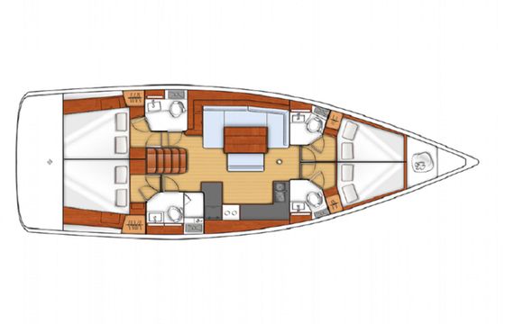 Beneteau Oceanis 48 Luna Rossa