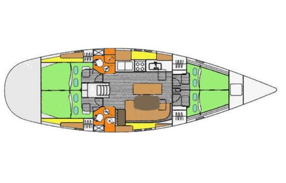 Beneteau Oceanis 461 Rose Runner