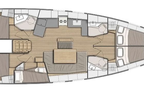 Beneteau Oceanis 46.1 Phorkys