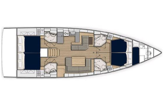 Beneteau Oceanis 51 Sunsail 22