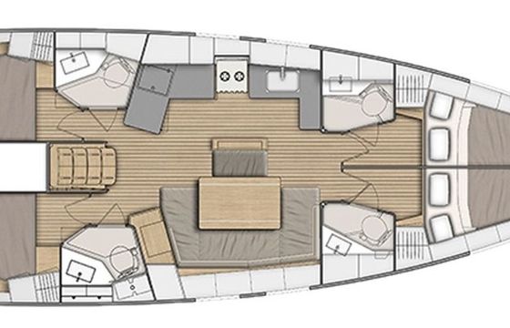 Beneteau Oceanis 46.1 Sail Delta