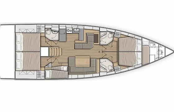 Beneteau Oceanis 51.1 Amelia