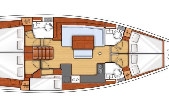 Beneteau Oceanis 48 Orchidea