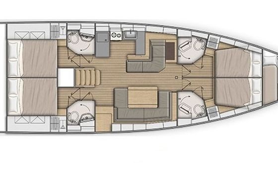 Beneteau Oceanis 51.1 Mamakita
