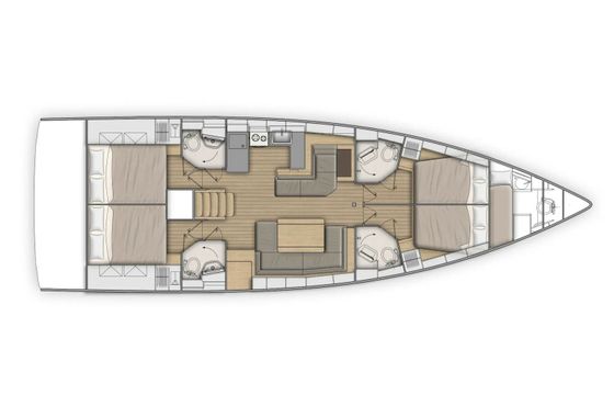 Beneteau Oceanis 51.1 Adriatic Sense 1