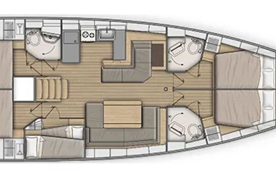 Beneteau Oceanis 51.1 Anna