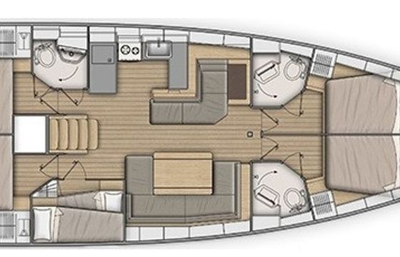 Beneteau Oceanis 51.1 Theodora