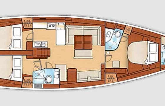 Beneteau Oceanis 54 Thidawaree