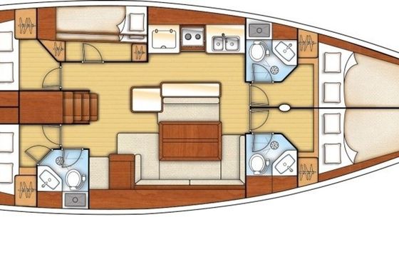 Beneteau Oceanis 50 Seladon 2