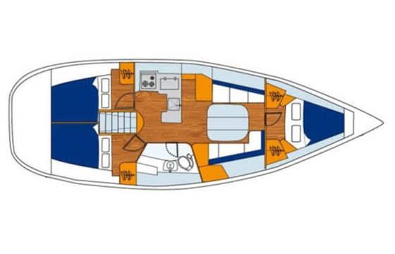 Beneteau Oceanis Clipper 373 Mirfak