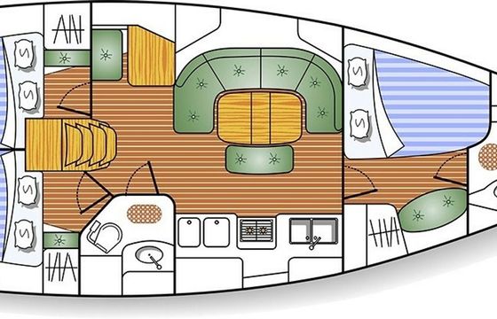 Beneteau Oceanis Clipper 393 Armenistis