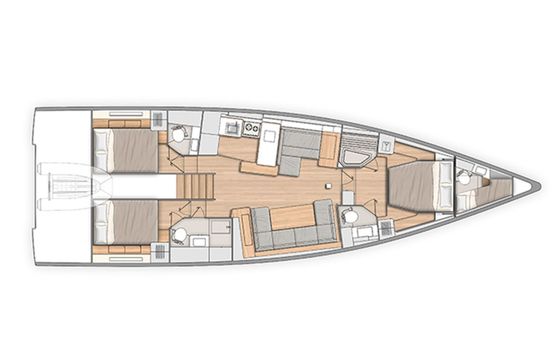 Beneteau Oceanis 54 Heartbeat