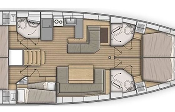 Beneteau Oceanis 51 Malafemmena
