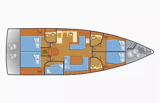 Beneteau Oceanis 51.1 Monica