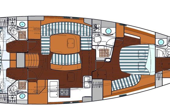 Beneteau Oceanis 523 Big Blue of Lorn