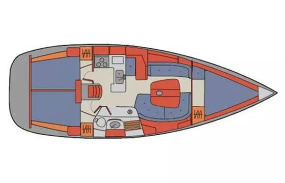 Beneteau Oceanis Clipper 361 Diesis