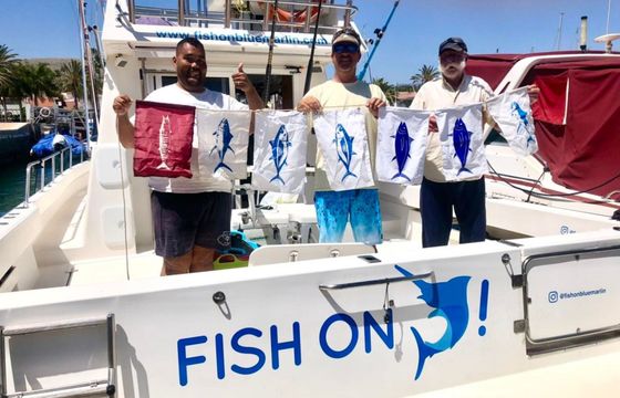 Cata 356 Sportfisherman Fish on