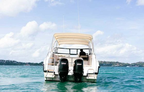 Custom Built 37 Aqua