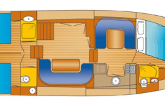 De Drait Advantage 42 Blue Sky