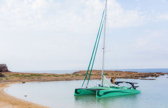 Custom Built Eco Catamaran La Bella Verde