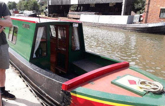 Custom Built Narrow Boat Selene