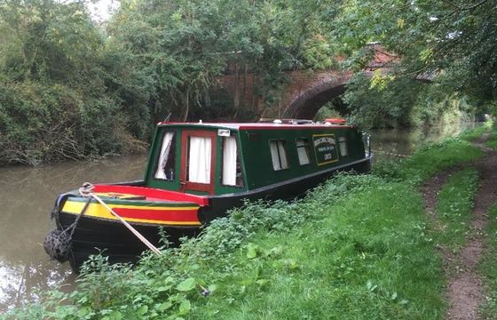 Custom Built Narrow Boat Selene