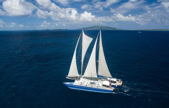 Custom Built Trimaran Cuan Law