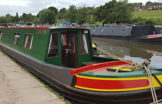 Custom Built Narrow Boat Blackdown