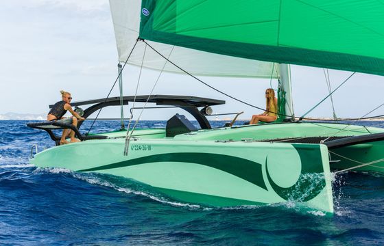 Custom Built Eco Catamaran Dragonfly