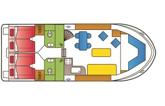 De Drait Safari Houseboat 1200 Holidaytime