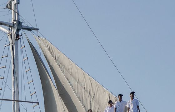 Custom Built Phinisi Sukha Sail