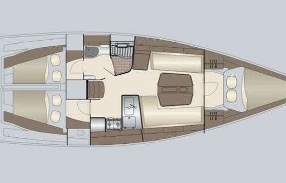 Dehler 38SQ Mola 23 Breege
