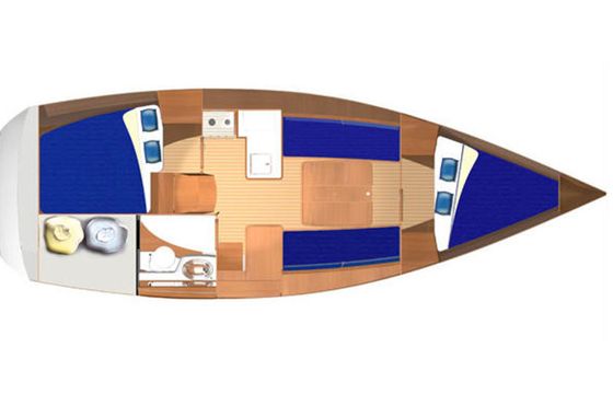 Dufour 325 Rožmarinka