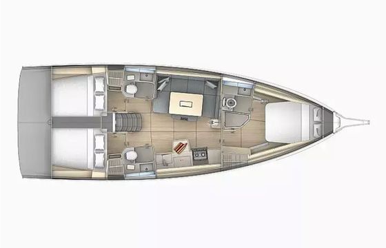 Dufour 41 Blue Dream 2
