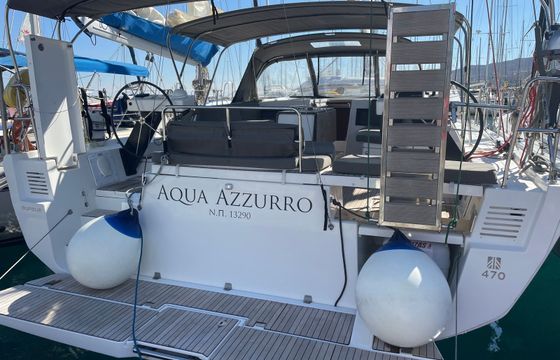 Dufour 470 Aqua Azzuro