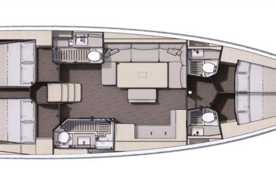 Dufour 470 Blue Moon