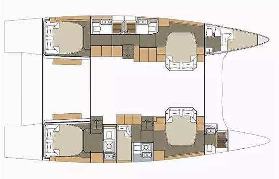 Dufour 48 Catamarino