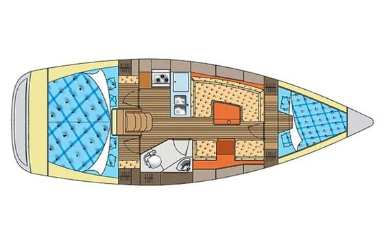 Elan 344 Impression Sailway Cinco