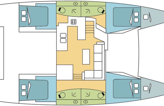 Fountaine Pajot Elba 45 Alexandra 3