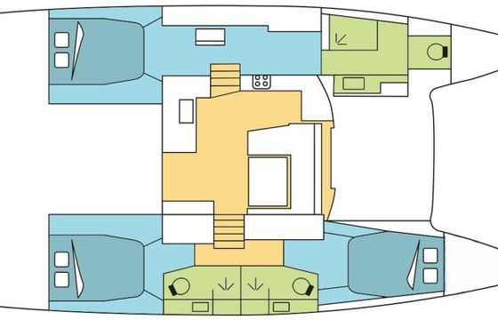 Fountaine Pajot Elba 45 Cecilia 2