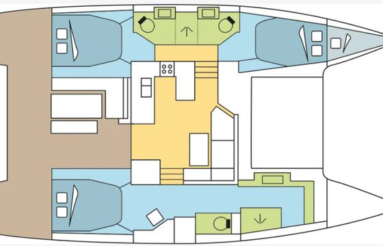 Fountaine Pajot Astrea 42 Bollinger