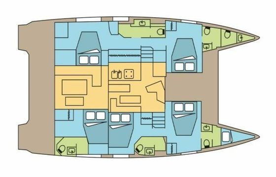 Fountaine Pajot Aura 51 Gentle Giant