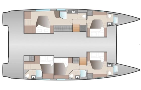 Fountaine Pajot Aura 51 Mer Sea