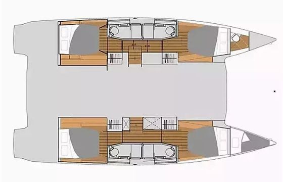Fountaine Pajot Elba 45 Honu Moana