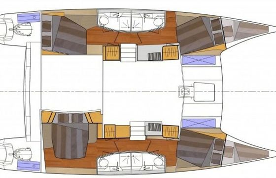 Fountaine Pajot Orana 44 Ayda 1